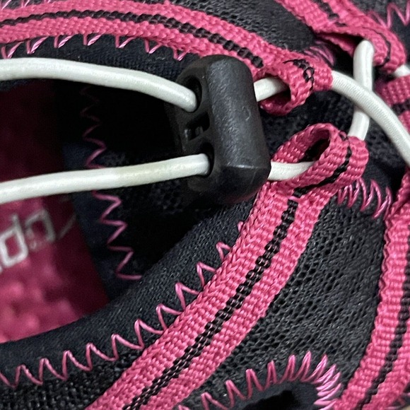 Speedo Water Shores Womens Size 8 Black Pink Hydro Outdoor Beach Waterproof - Picture 6 of 8